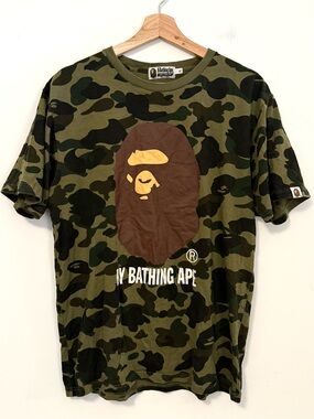 BAPE 1st Camo by A Bathing Ape Men’s Graphic Tee $145 MSRP